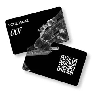 007 Bond Card Virality PVC NFC ,Business,Cards,Cardyz