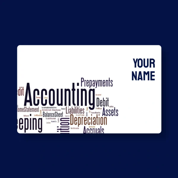 AccoLearn,Accountant,PVC,NFC,Business,Cards,Cardyz