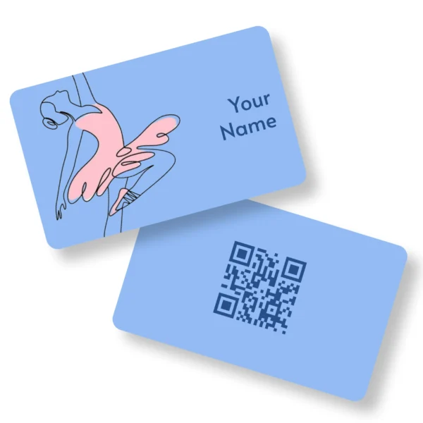 Ballet It! Dancer ,PVC,NFC,Business,Cards,Cardyz