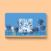 Beach Day Virality PVC NFC Business Cards Cardyz