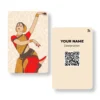 Bharatnrityam Choreographer PVC NFC Business Cards Cardyz