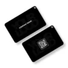 Black Corp Executive PVC NFC Business Cards | Cardyz