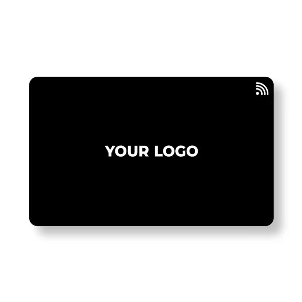 Black Ice Executive Founder PVC NFC Business Cards | Cardyz