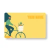 Bliss-Cycle Abstract PVC NFC Business Cards Cardyz