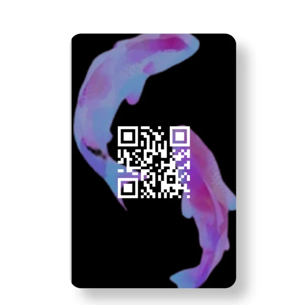 Bliss-Fish Virality PVC NFC Business Cards Cardyz