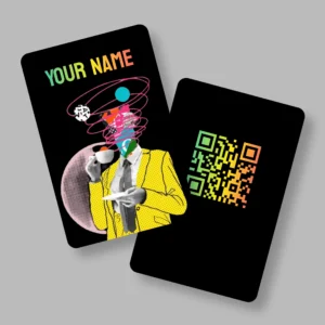 Blow My Mind Graphic Designer PVC NFC Business Cards Cardyz