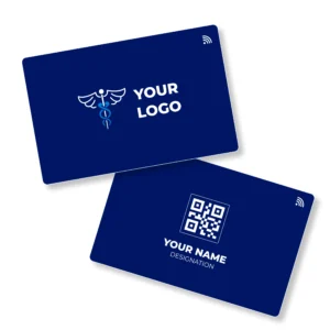 Blue Fairy Doctor PVC NFC Business Cards Cardyz