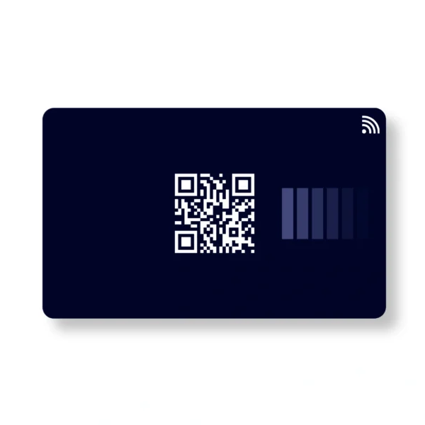 Blue Land PVC NFC Business Cards | Cardyz