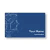 Blue Mapping PVC NFC Card Engineer,PVC,NFC,Business,Cards,Cardyz,