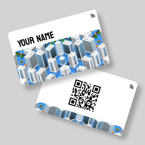 Build City Real Estate PVC NFC Business Cards Cardyz