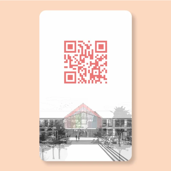 Charco-Built Architect PVC NFC Business Cards Cardyz