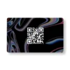 Chromatic Flow Abstract PVC NFC Business Cards Cardyz