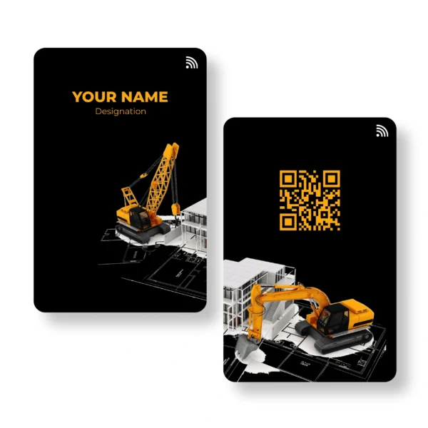 Civil Armory Civil Engineer PVC NFC Business Cards Cardyz