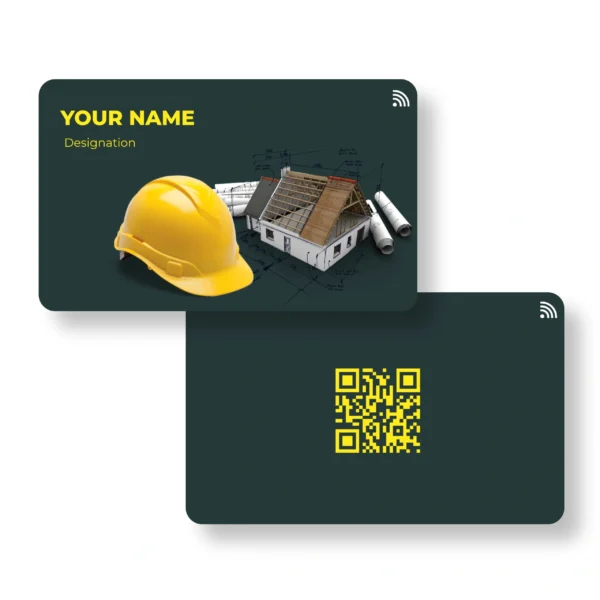 Civil Weapons Civil Engineer PVC NFC Business Cards Cardyz