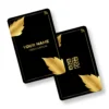 Coal-Gold Premium METAL NFC Business Cards Cardyz