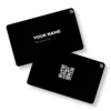 Cob-Black PVC NFC Business Cards | Cardyz