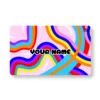 Color Slumber Quirky PVC NFC Business Cards Cardyz