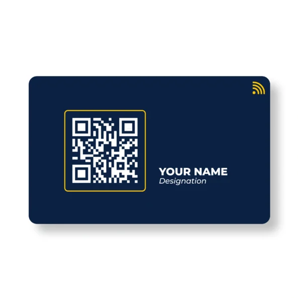 Corporate Blue PVC NFC Business Cards | Cardyz