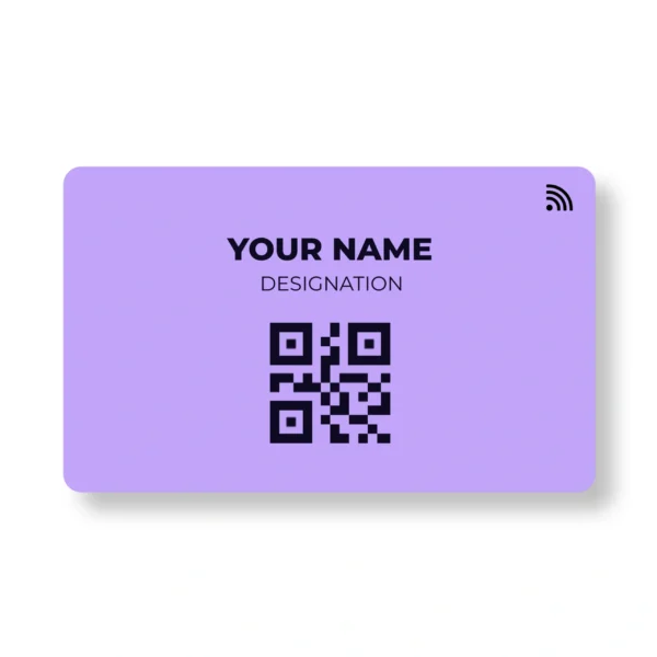 Cosmic Vibe Card Quirky PVC NFC Business Cards Cardyz