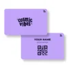 Cosmic Vibe Card Quirky PVC NFC Business Cards Cardyz