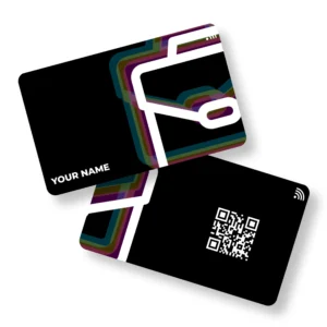 Create Link Portfolio PVC NFC Business Cards | Cardyz