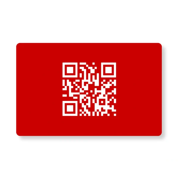 Emergency Red Doctor PVC NFC Business Cards Cardyz