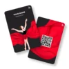 Ethnic Elegance Choreographer PVC NFC Business Cards Cardyz