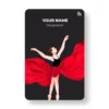 Ethnic Elegance Choreographer PVC NFC Business Cards Cardyz