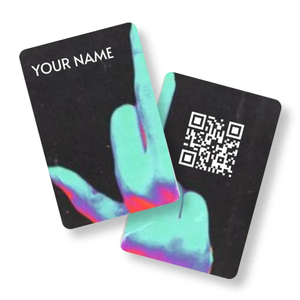 F**k It Virality PVC NFC Business Cards Cardyz