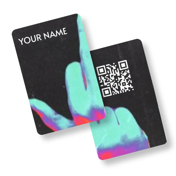 F**k It Virality PVC NFC Business Cards Cardyz