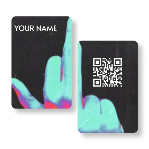 F**k It Virality PVC NFC Business Cards Cardyz