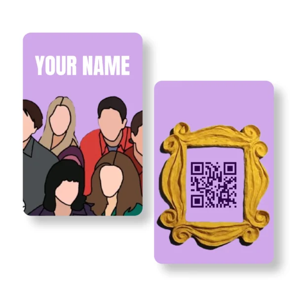 FRIENDS Virality PVC NFC Business Cards Cardyz