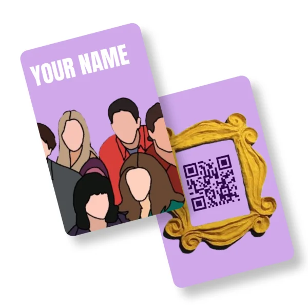 FRIENDS Virality PVC NFC Business Cards Cardyz