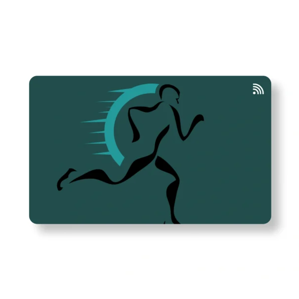 Fast Tag Identity Physiotherapist PVC NFC Business Cards Cardyz