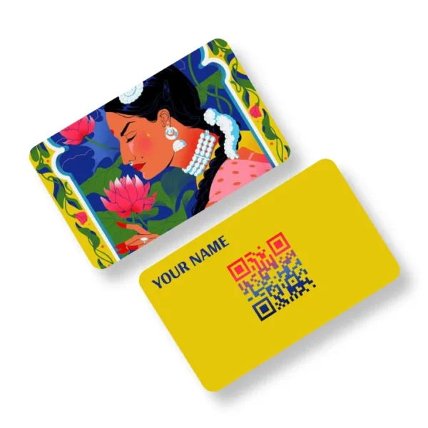 Flowery Kammo Ji Virality PVC NFC ,Business,Cards,Cardyz