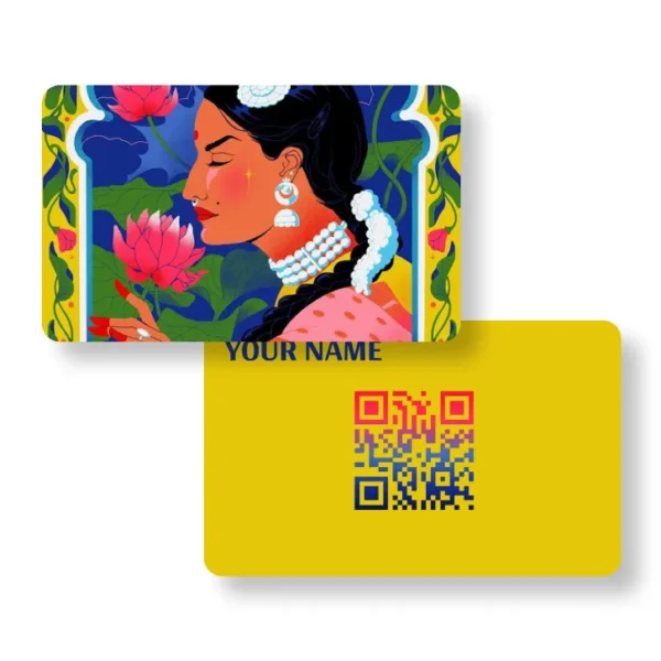 Flowery Kammo Ji Virality PVC NFC ,Business,Cards,Cardyz