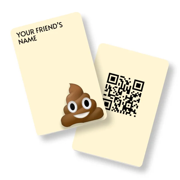 Flushed Identity Virality PVC NFC Business Cards Cardyz