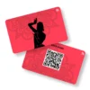 Folklore Flourish Choreographer PVC NFC Business Cards Cardyz