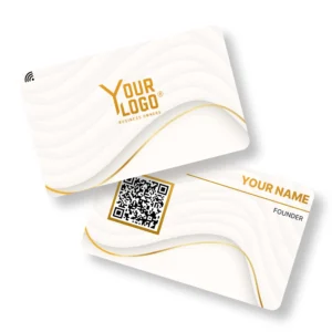 Fortune Wave Founder PVC NFC Business Cards Cardyz