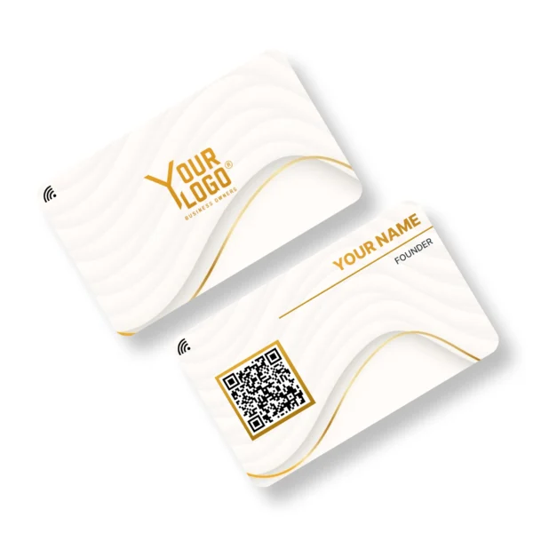 Fortune Wave Founder PVC NFC Business Cards Cardyz