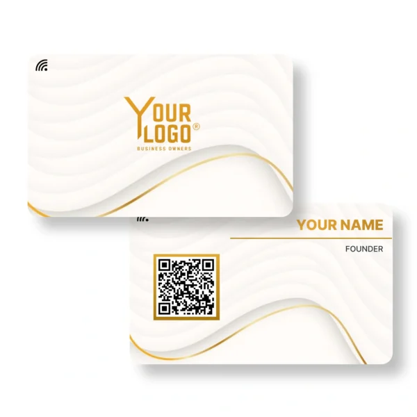 Fortune Wave Founder PVC NFC Business Cards Cardyz