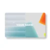 FrostWave Abstract PVC NFC Business Cards Cardyz