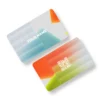 FrostWave Abstract PVC NFC Business Cards Cardyz