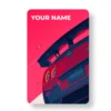 GTR Car Enthusias PVC NFC Business Cards Cardyz