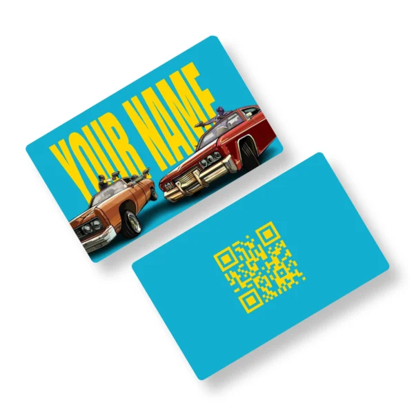 Gangland Gamer PVC NFC Business Cards Cardyz,