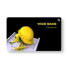 Gear It Up Civil Engineer PVC NFC Business Cards Cardyz