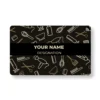 GlammerHead Salon PVC NFC Business Cards Cardyz