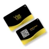 Gold Flush Founder PVC NFC Business Cards Cardyz