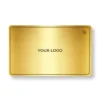 Gold Glimmer Metal NFC Business Cards Cardyz