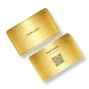 Gold Glimmer Metal NFC Business Cards Cardyz